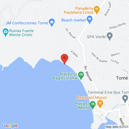 Playa Los Bagres Mario map