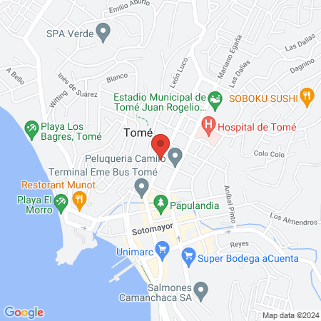 Centro Odontológico Tomé map