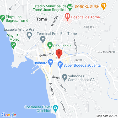 Clínica Patagonia map