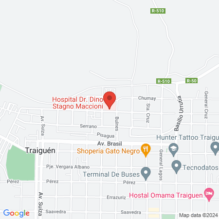 Hospital Dr. Dino Stagno Maccioni map