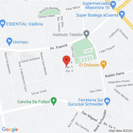 Pinda SPA map
