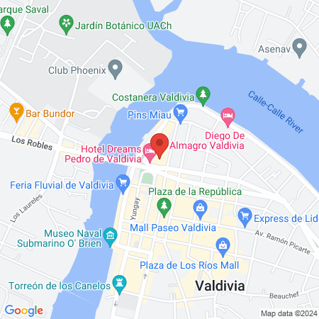 Patio Rosa map