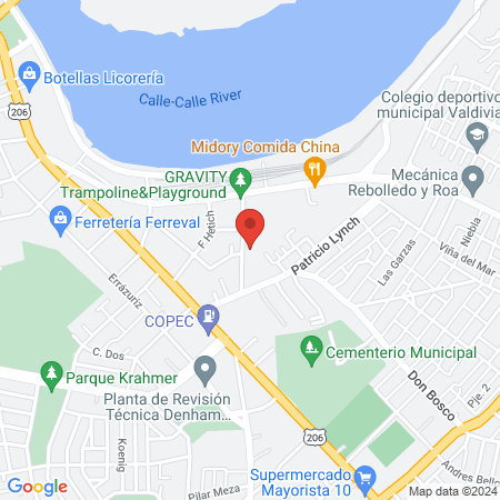 CANCHAS SIMPSON map