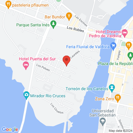 Gimnasio Isla Teja map