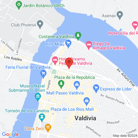 Yoga Buddhi Valdivia map