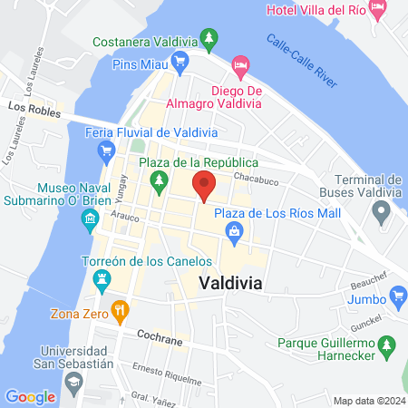 Clínica de Ortodoncia Dr. Marco Merino Gerlach map