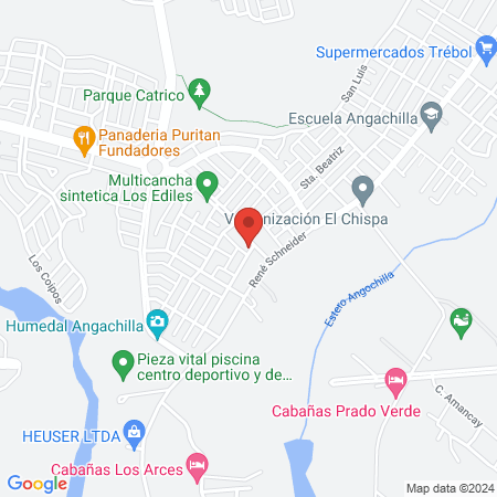 Cecof los alerces map