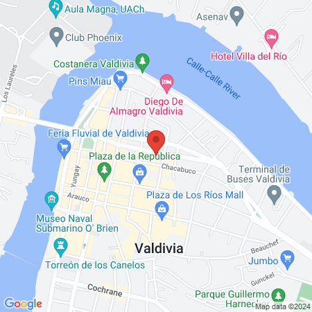 Centro Médico y Dental RedSalud Valdivia map