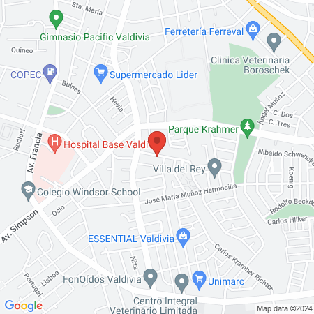 Centro Médico y Dental Manuel Montt map