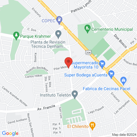 Clínica Veterinaria Monvet map