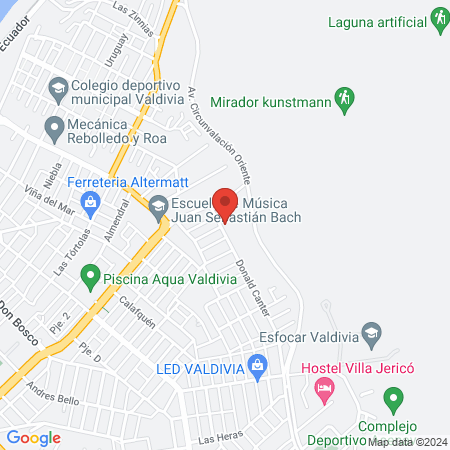 Consultorio Dental Externo Valdivia map