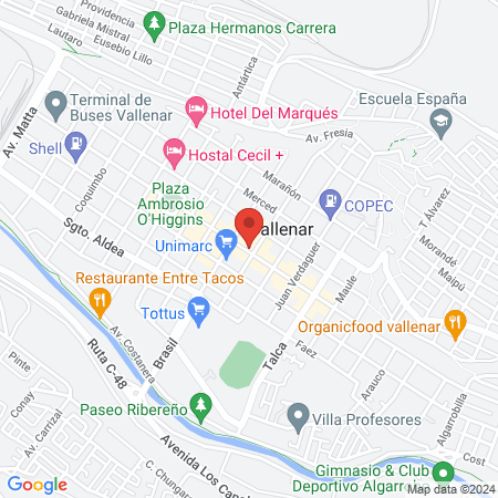 Armonía Vital Estetica Integral map