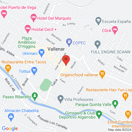 Centro de Estética Salón Vangles map