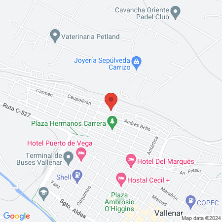 Ines de los Angeles Carrasco Cortes map