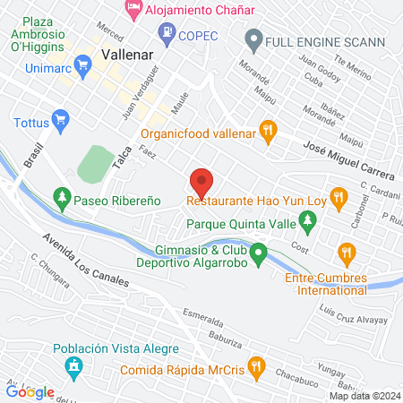 Cosméticos Etterna Atacama map