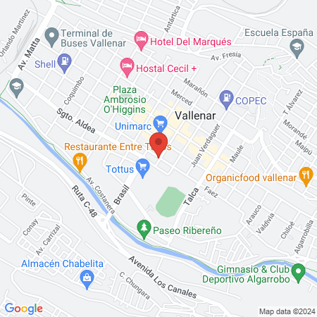 Centro de Dialisis Vallenar map