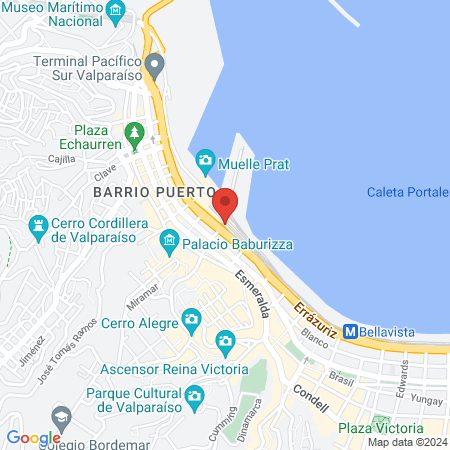 Sportlife Valparaíso map