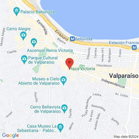 GYM BBC VALPO map