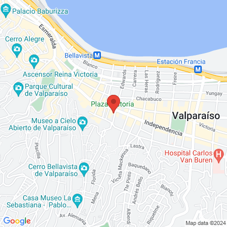 Espacio Durga map