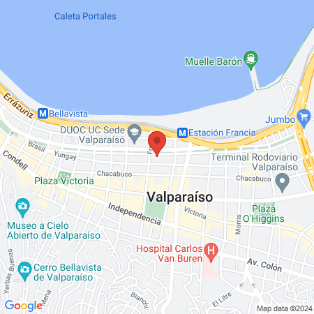 Aclin Laboratorio Clínico map