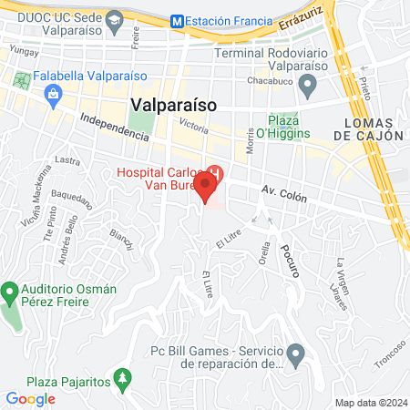 Unacess Valparaiso ITS map