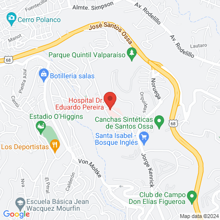 Hospital Dr Pereira Eduardo Ramirez map