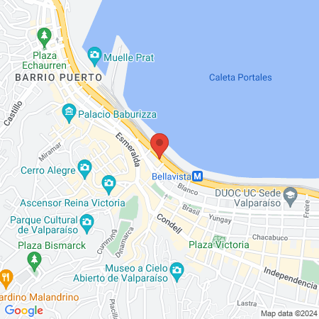 Clínica NúcleoSalud Valparaíso map