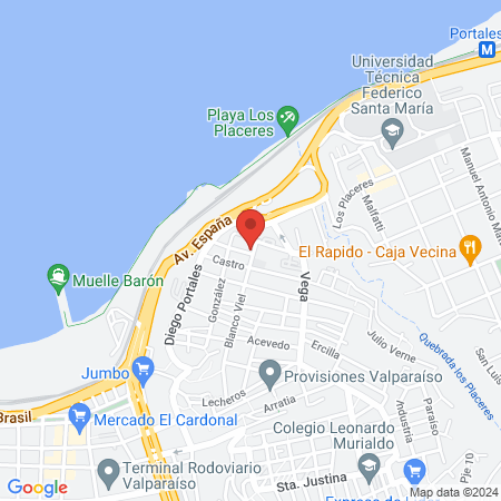 CESFAM Barón map