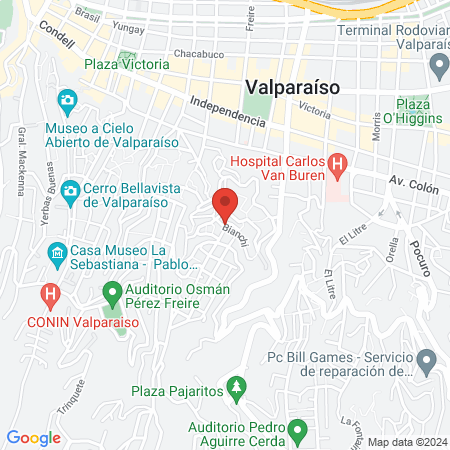 Casa Bianchi map