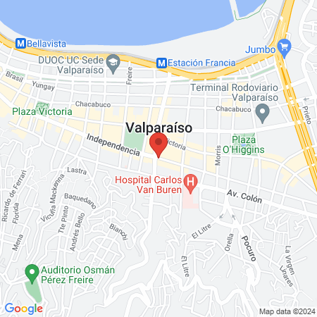 Clínica Veterinaria Pacífico Sur map