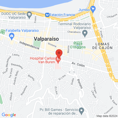 Clinica Dentalife Valparaíso map