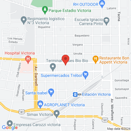 Invictus Barber Victoria map