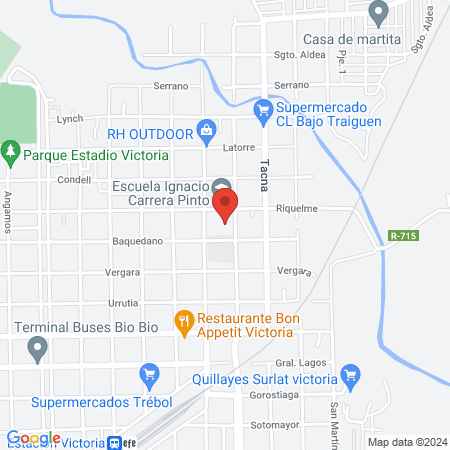 Gimnasio municipal Nro 2 Victoria map