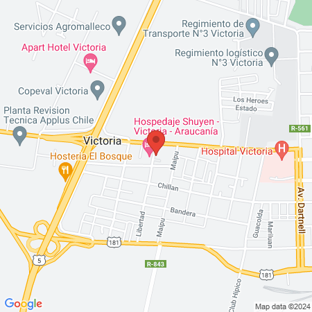 Clinica Dental Harmony Dent Ltda. Victoria map