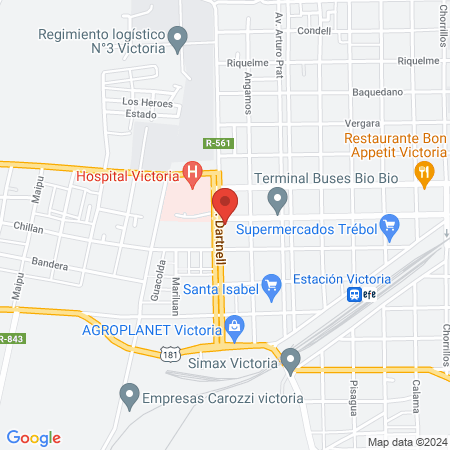 Benvenuto Gonzalez prestaciones medicas map