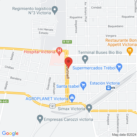 CRISTOBAL BETTANCOURT GUGLIELMETTI map