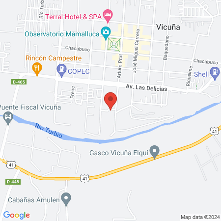 Peluquería cami map