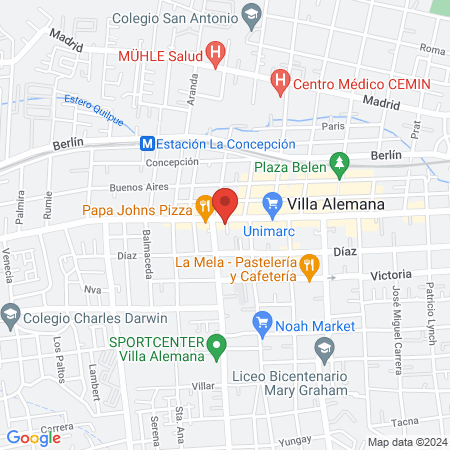 Stylist Salón y academia de belleza Spa map