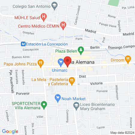 Salón de belleza Monroe Studio map