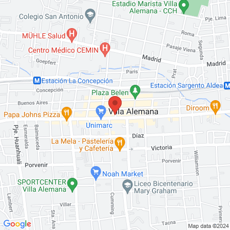 Casa Pichara map