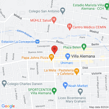 Atenea Profesional map