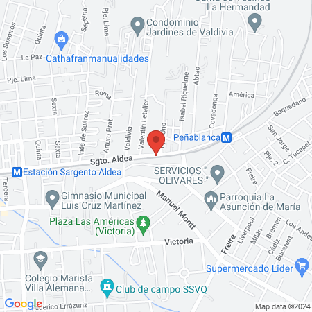 Hospital Adriana Cousiño de Quintero map