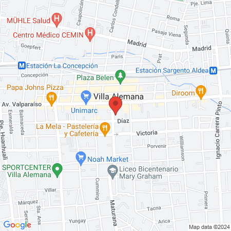 PETCLINIC Hospital Clínico map