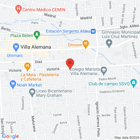 Hospital Veterinario Alturas del Sol map