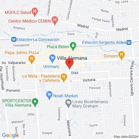 Hospital Veterinario Paws map