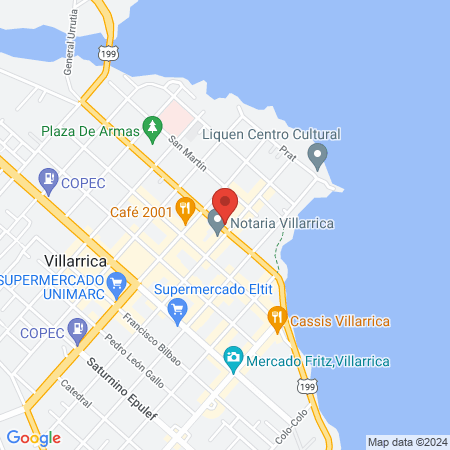 March Depilacion Laser Villarrica map