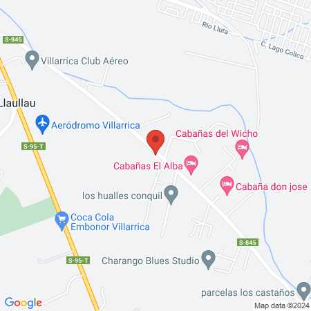 Golden Padel Villarrica map