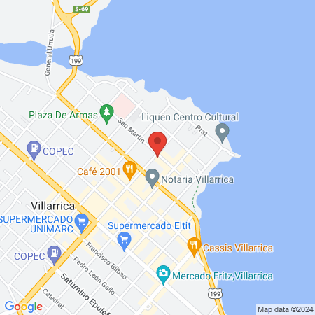 Villarrica Visión - Centro Oftalmológico Dr. Gustavo Concha Ortiz map