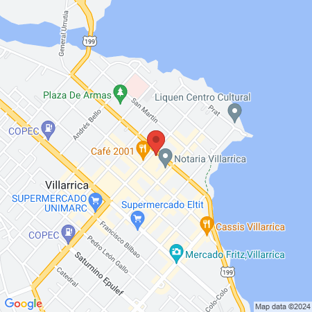 Dra Marcia Negroni Torres map