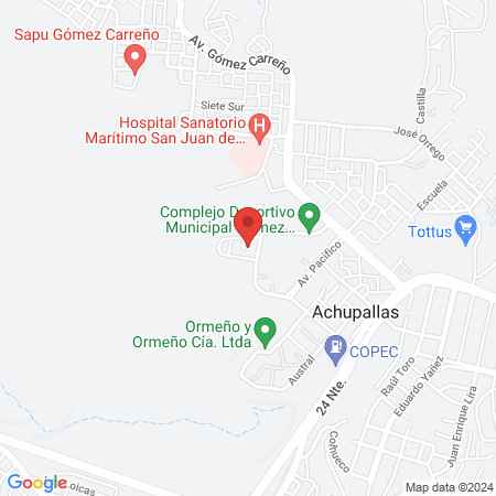 Terciopelos salon de belleza map